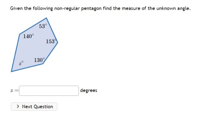 Solved Given the following non-regular pentagon find the | Chegg.com