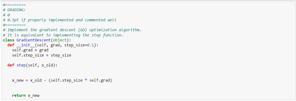 Solved Assignment 1 Assignment 1: Optimization Goal: Get | Chegg.com