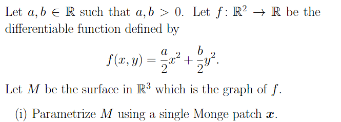 Solved Let A, B E R Such That A, B > 0. Let F: R2 + R Be The | Chegg.com