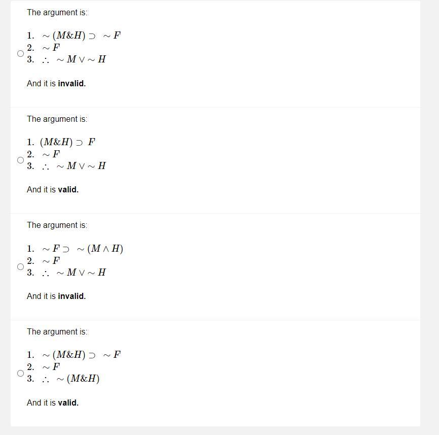 Solved Consider The Following Argument: Unless Both Mary And | Chegg.com