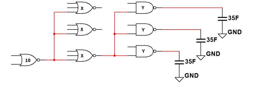 Solved Evaluate the logical effort (G), electrical effort | Chegg.com