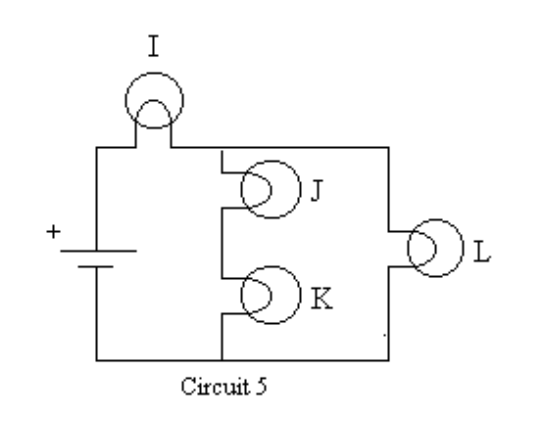 Circuit 5 Describe the relationship between the | Chegg.com