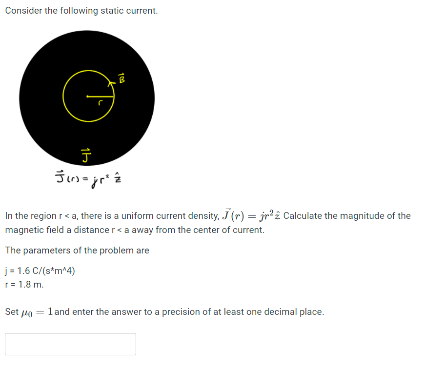 Solved Consider The Following Static Current 14 I Jiri J Chegg Com