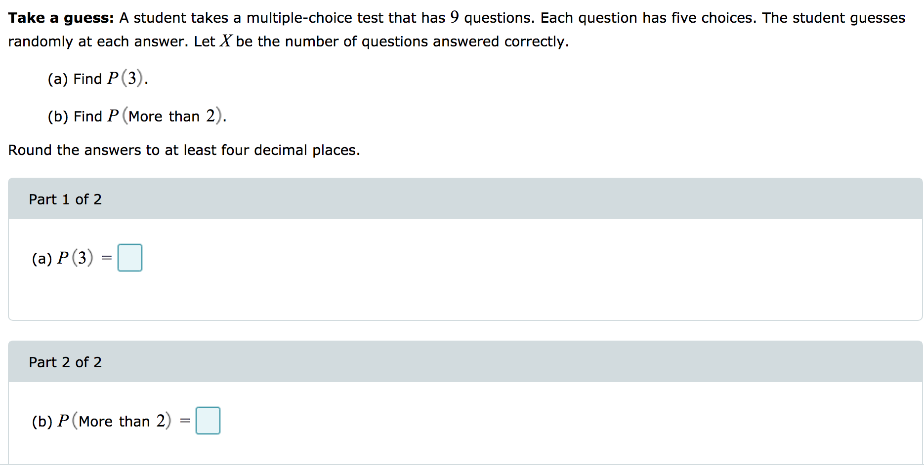 solved-take-a-guess-a-student-takes-a-multiple-choice-test-chegg