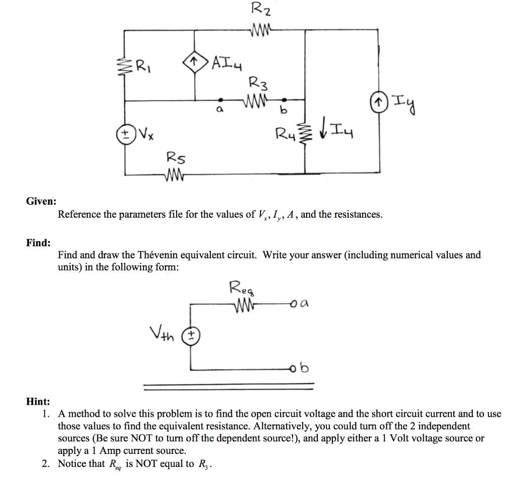 Solved R1 = 5.6 kOhms R2 = 3.9 kOhms R3 = 4.7 kOhms | Chegg.com