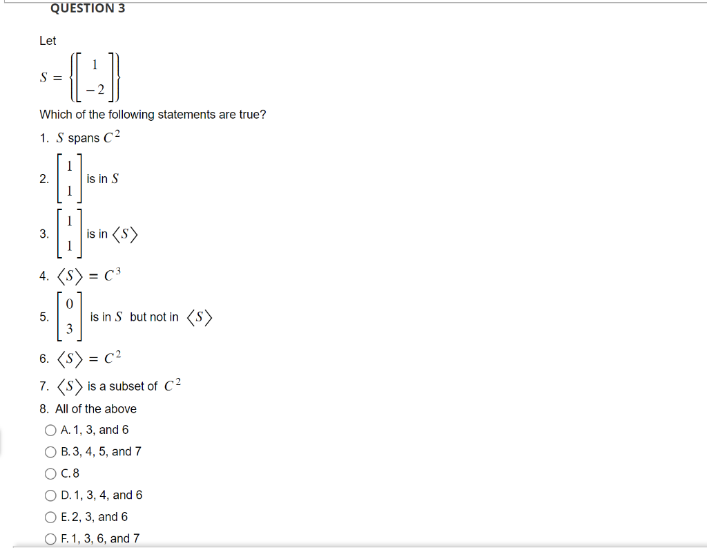 Solved Let S space equals space open curly brackets open | Chegg.com