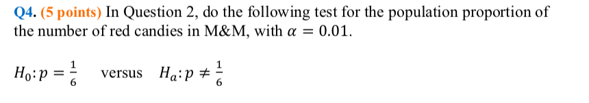 Solved Q2. (5 points) Suppose a random sample of size n = | Chegg.com
