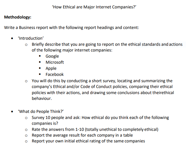 code of ethics of apple company