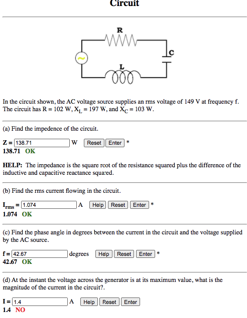 Solved Circuit R In The Circuit Shown The Ac Voltage Sou Chegg Com