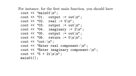 Solved Replit Project: Tracings main01 int main() { double | Chegg.com