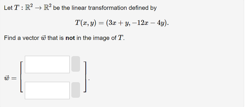 Solved Let T:R2→R2 Be The Linear Transformation Defined By | Chegg.com