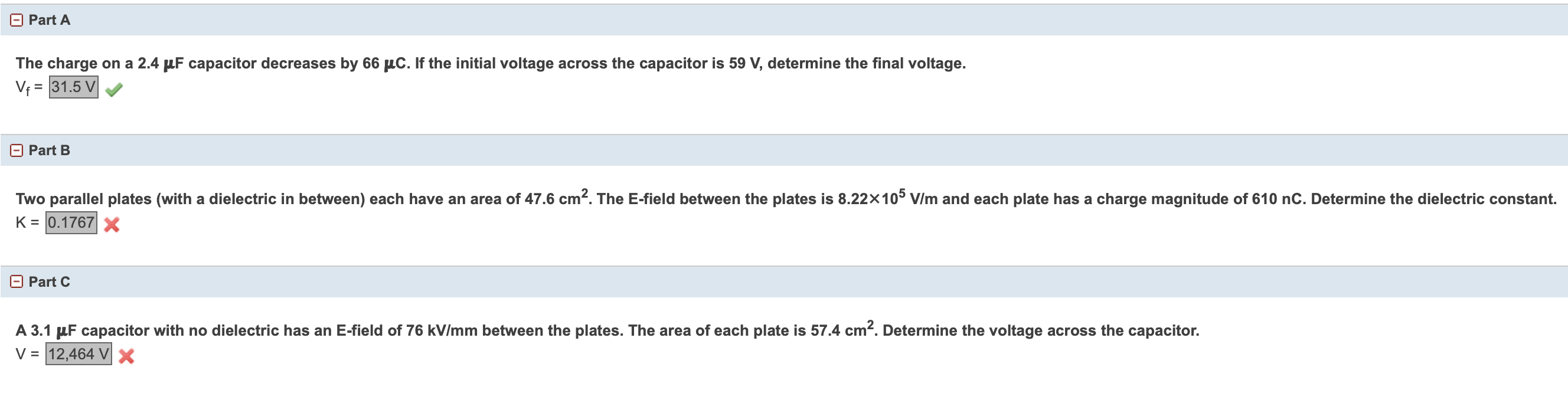 Solved ONLY need help with part B and C | Chegg.com