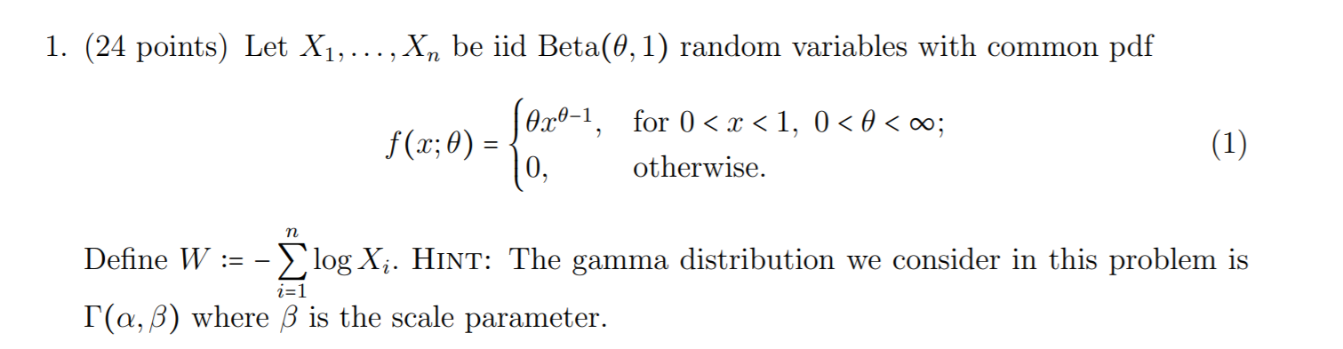 The Mle 8 Of 8 Is Given By Nw 1 From Parts C And Chegg Com