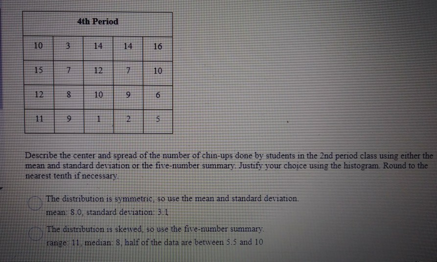Solved Question 5 (5 points) The tables show the number of | Chegg.com