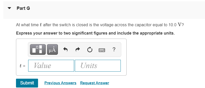 Solved You set up the circuit shown in (Figure 1), where C | Chegg.com