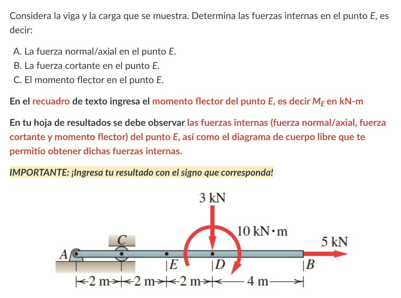 Solved Considera La Viga Y La Carga Que Se Muestra. | Chegg.com