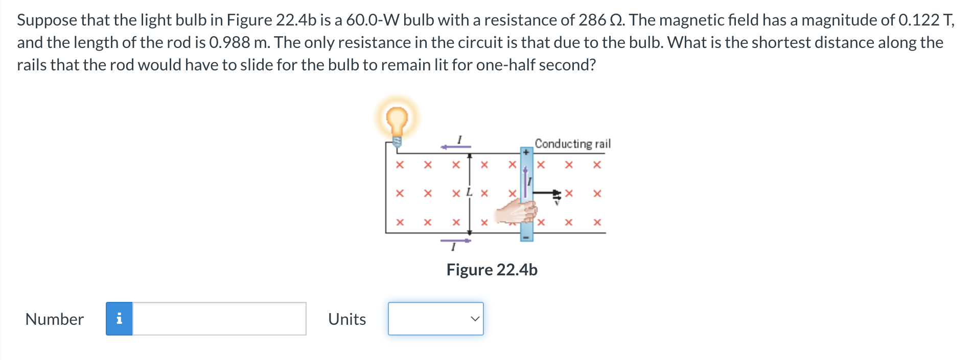 Solved Suppose That The Light Bulb In Figure 22.4 B Is A | Chegg.com