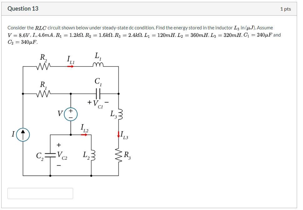 Solved Consider The Circuit Shown Below Under Steady Stat Chegg Com