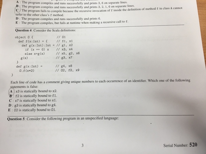 Solved I and 3 C 2 and3 D: none are true Question 3: | Chegg.com