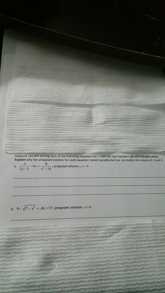 Solved Suppose you are solving each of the following | Chegg.com