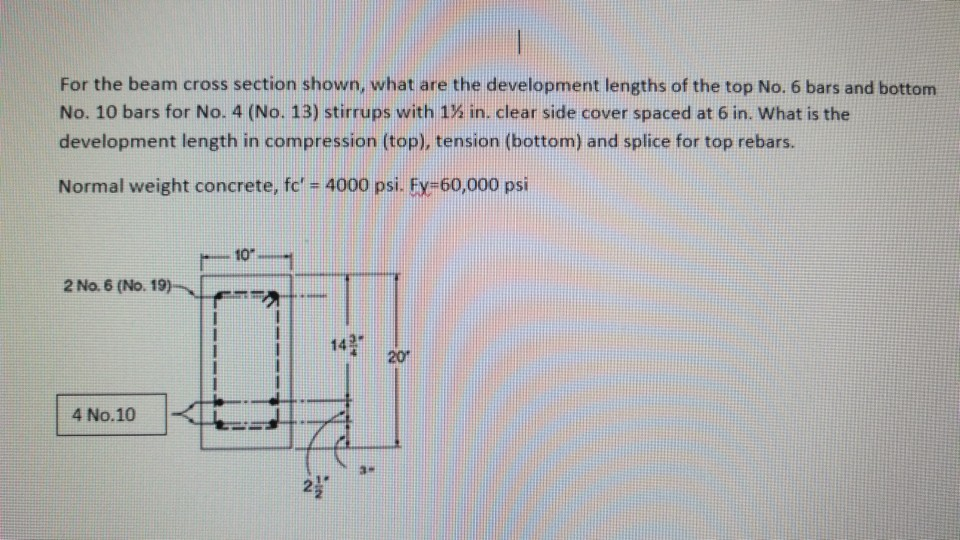 Solved For the beam cross section shown, what are the | Chegg.com