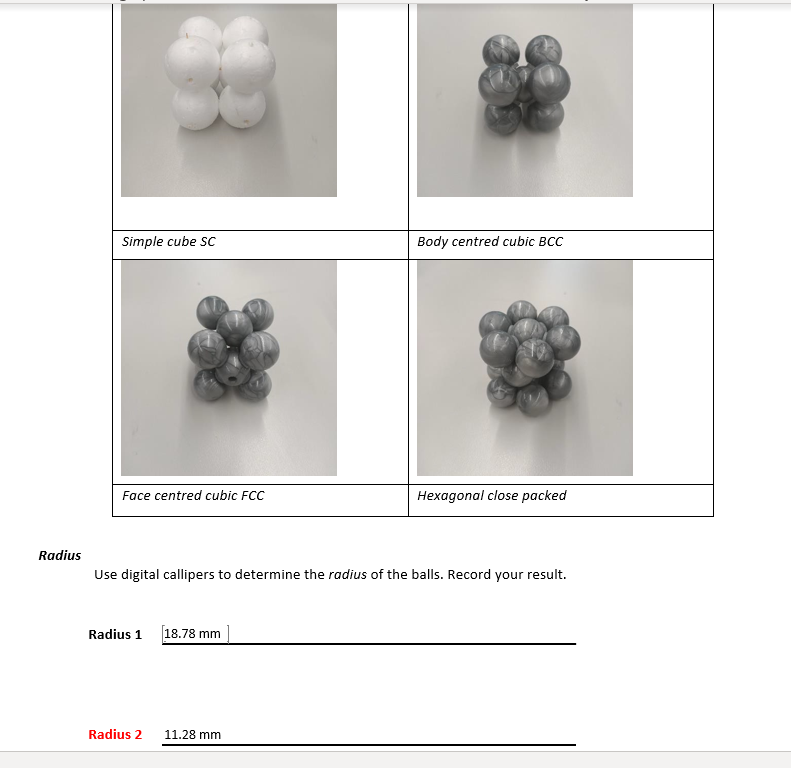 Simple cube SC Body centred cubic BCC Face centred | Chegg.com