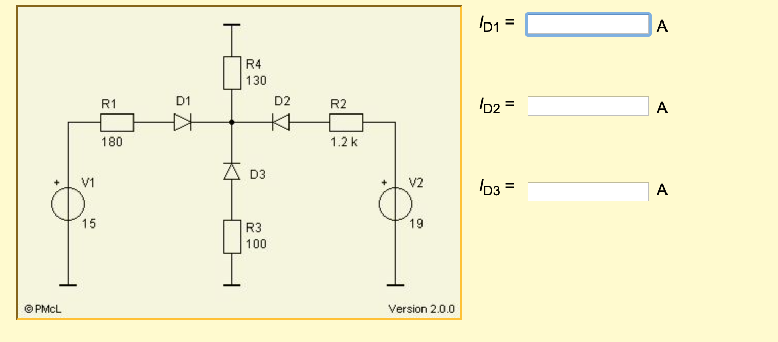 Solved In The Circuit Shown Below, Calculate The | Chegg.com