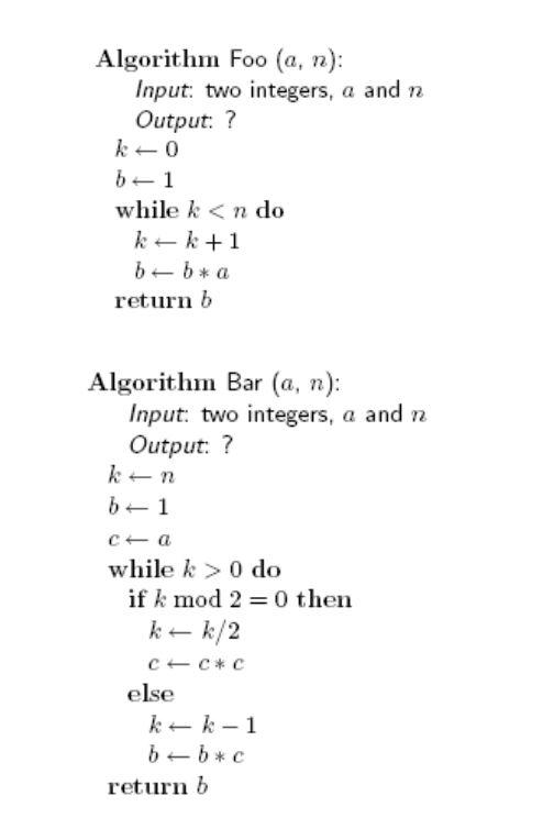 Solved Time Complexity Question: What do the following | Chegg.com