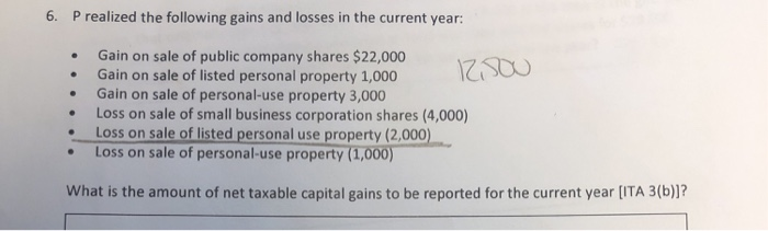 solved-6-p-realized-the-following-gains-and-losses-in-the-chegg