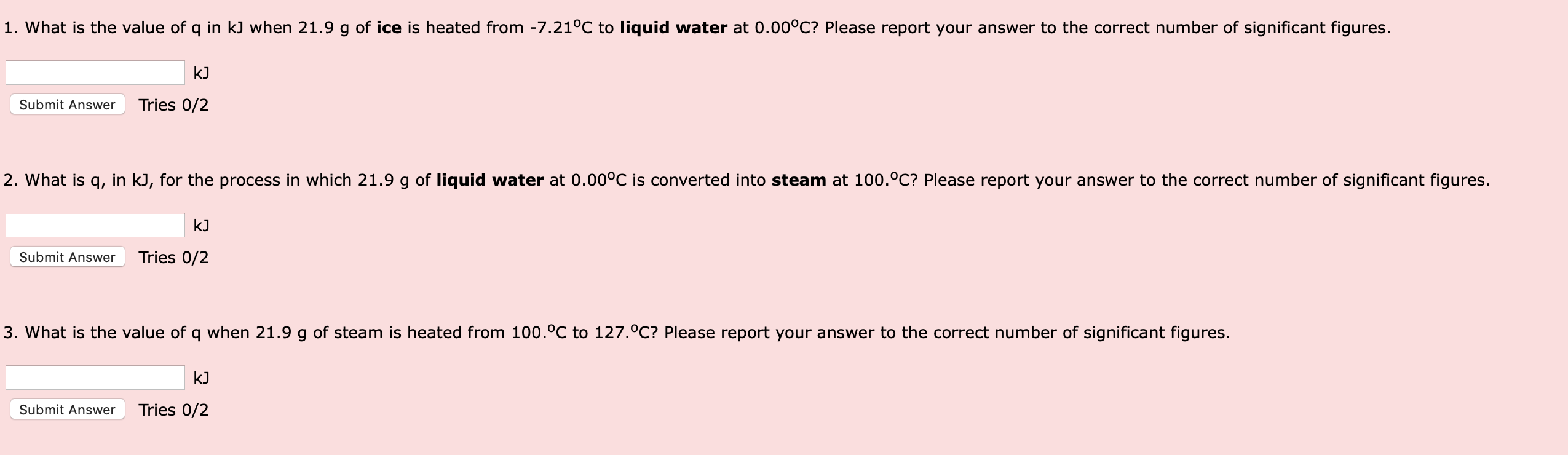 Solved The Figure Shown Below Is The Heating Curve Obtained | Chegg.com