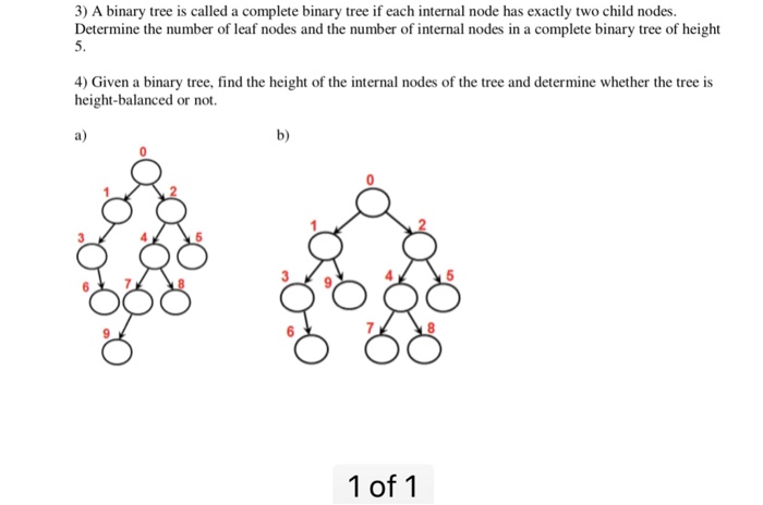 Solved 3) A binary tree is called a complete binary tree if | Chegg.com