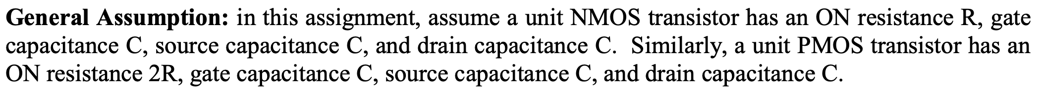 Solved General Assumption: in this assignment, assume a unit | Chegg.com