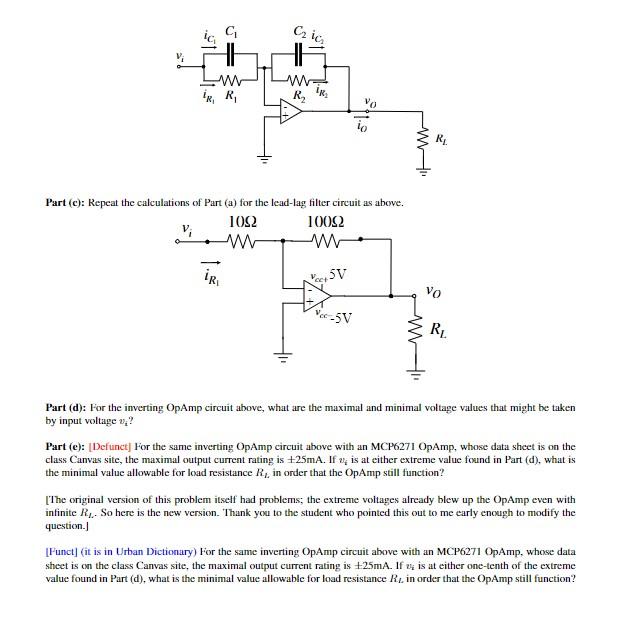 Solved For part e do the last part the one in the blue | Chegg.com