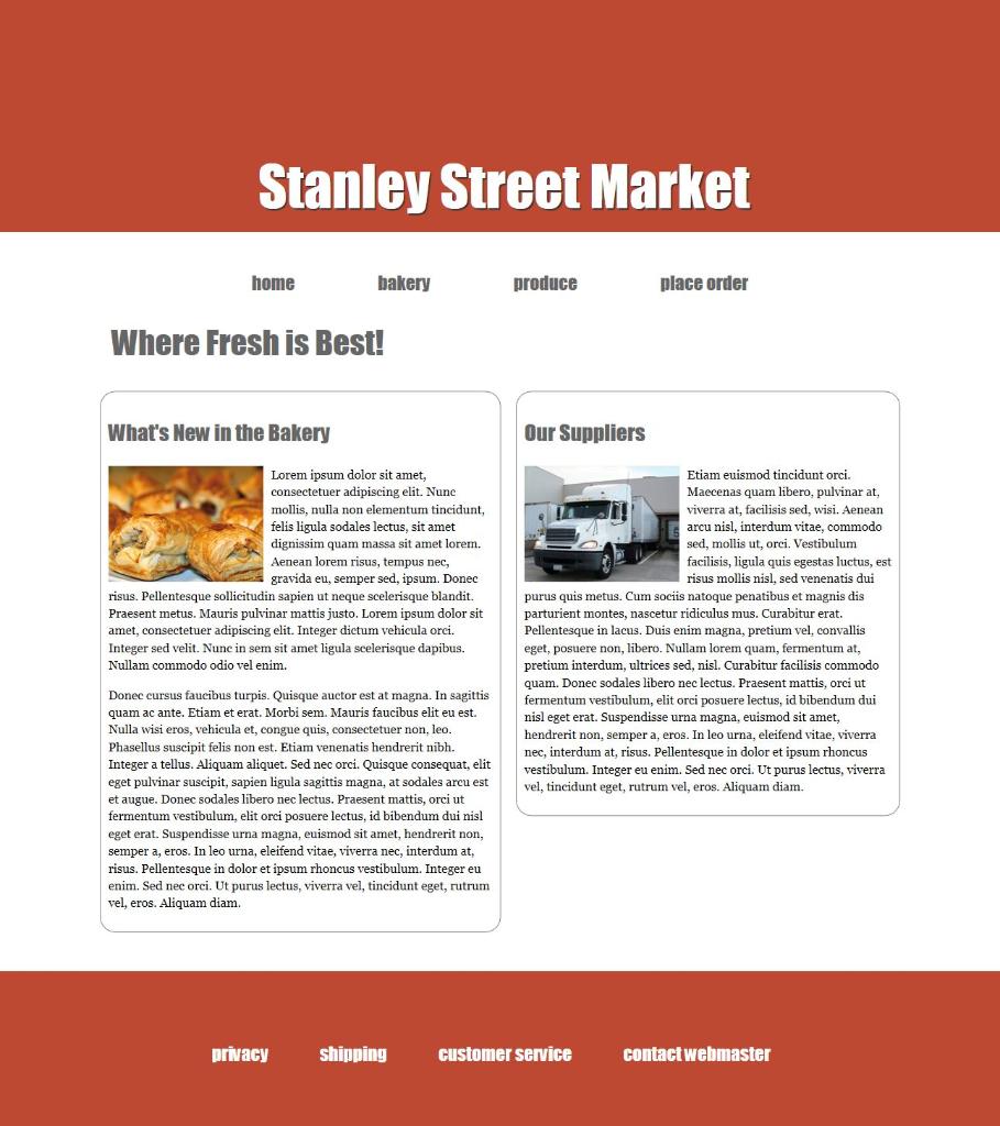 Solved DETAILS: Create a responsive layout for small, medium | Chegg.com
