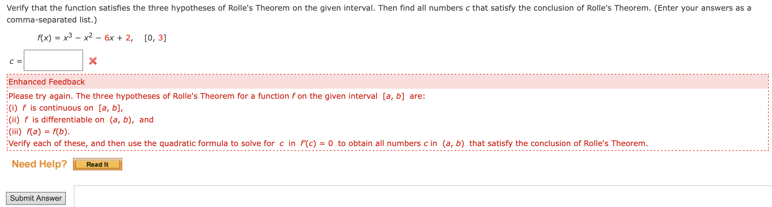 Solved Verify That The Function Satisfies The Three 1838