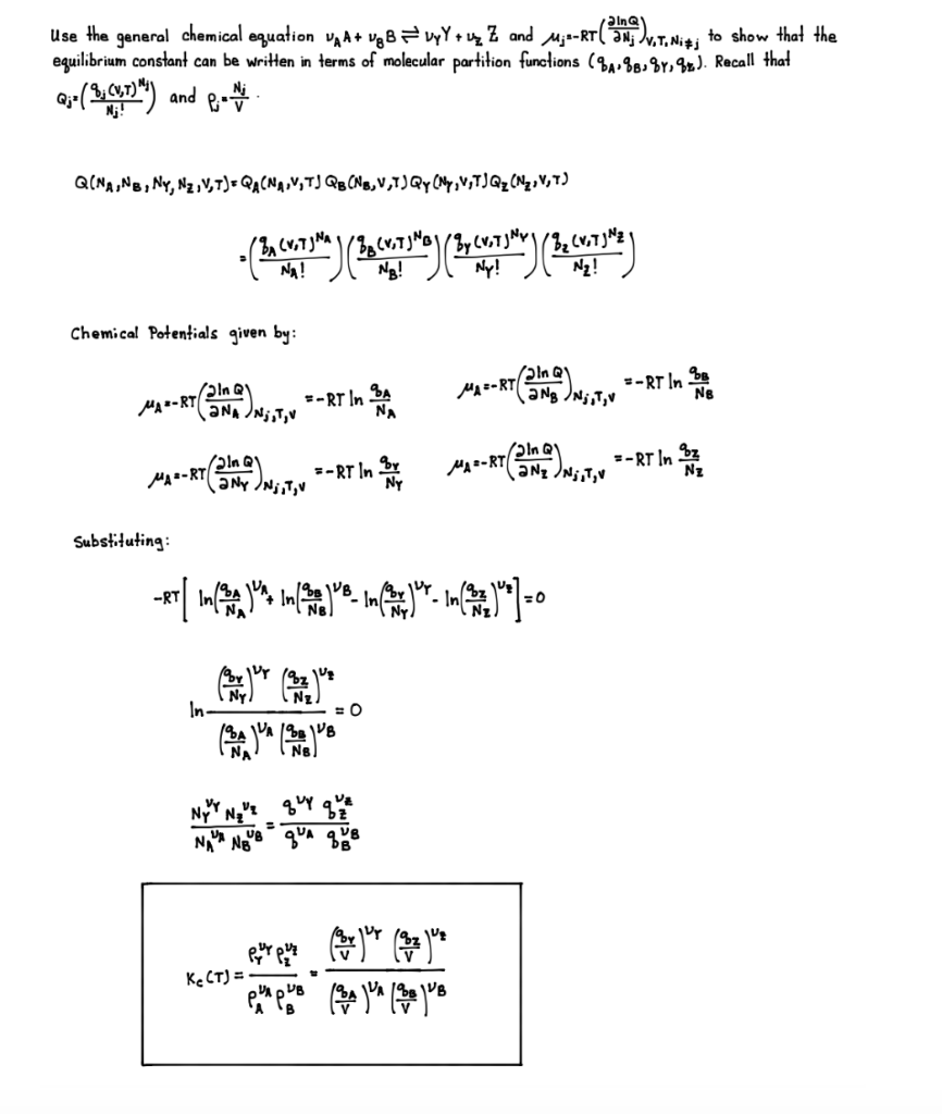 Rainq Use The General Chemical Equation Waa Vg B Chegg Com