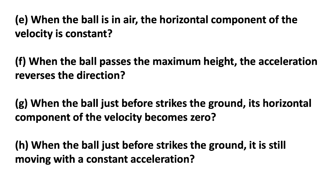 Solved Example John throws a baseball with an initial speed