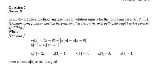 Question 2 Soalan 21 Using The Graphical Method, | Chegg.com