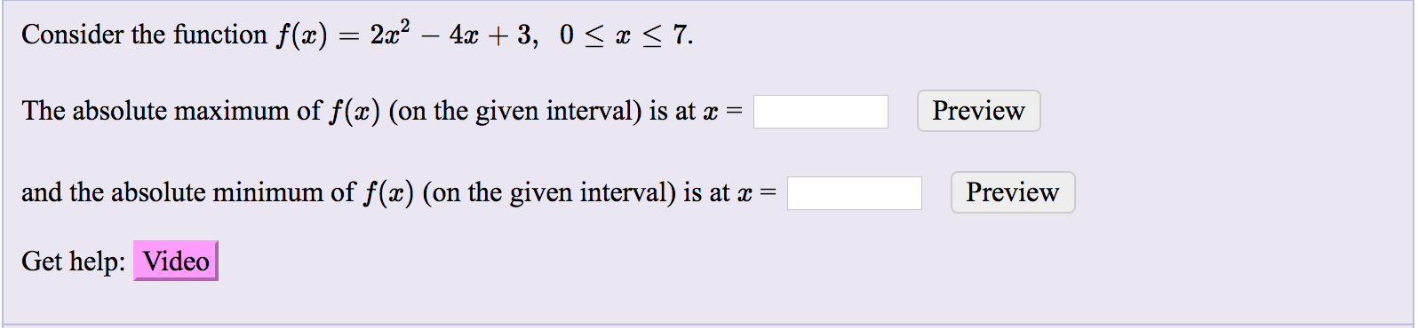 Solved Consider the function f(x) = 5 – 5x², -5