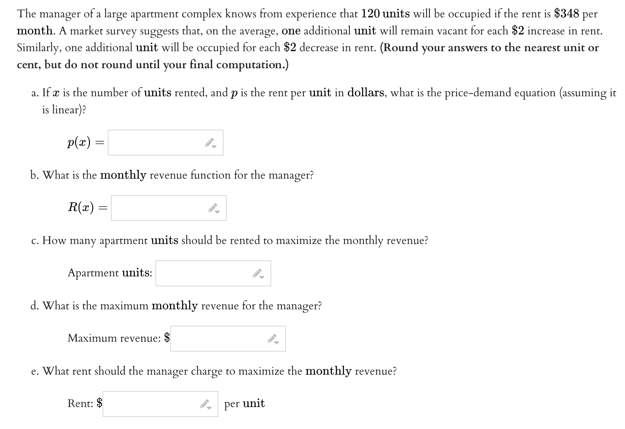 Solved The manager of a large apartment complex knows from | Chegg.com