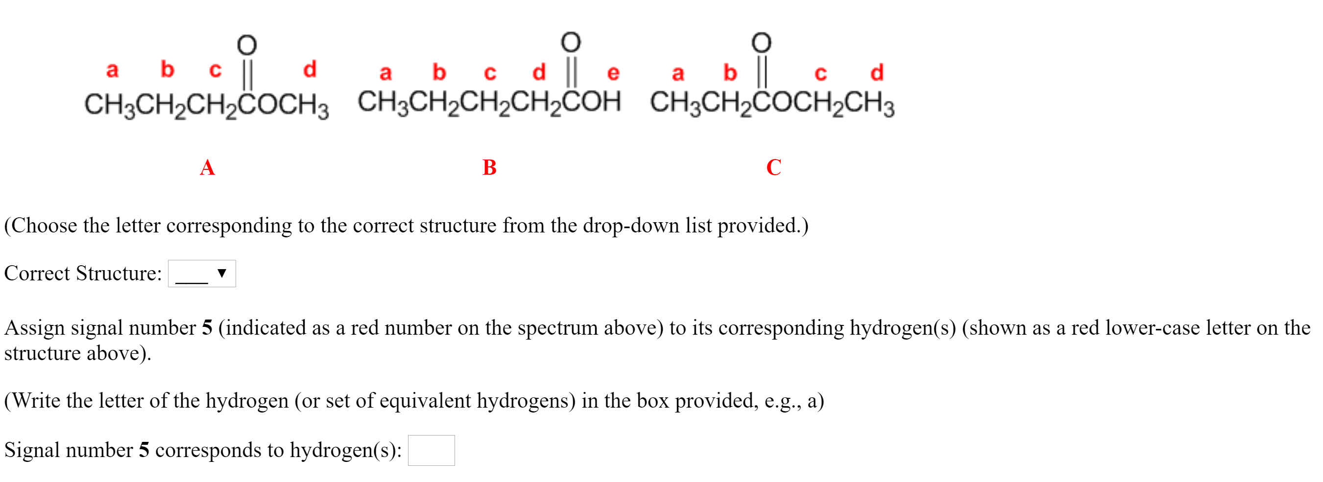 Solved 34 3h T 16 Ppm Peak Splitting Singlet Triplet Qu Chegg Com