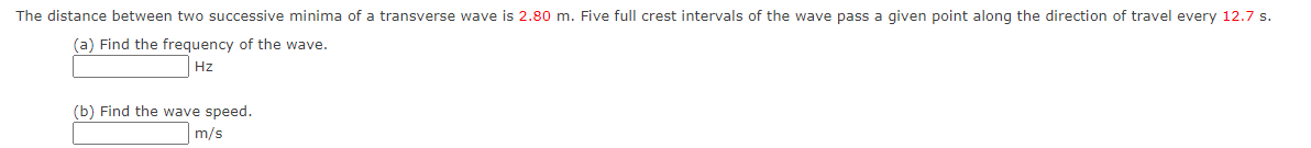 Solved The distance between two successive minima of a | Chegg.com