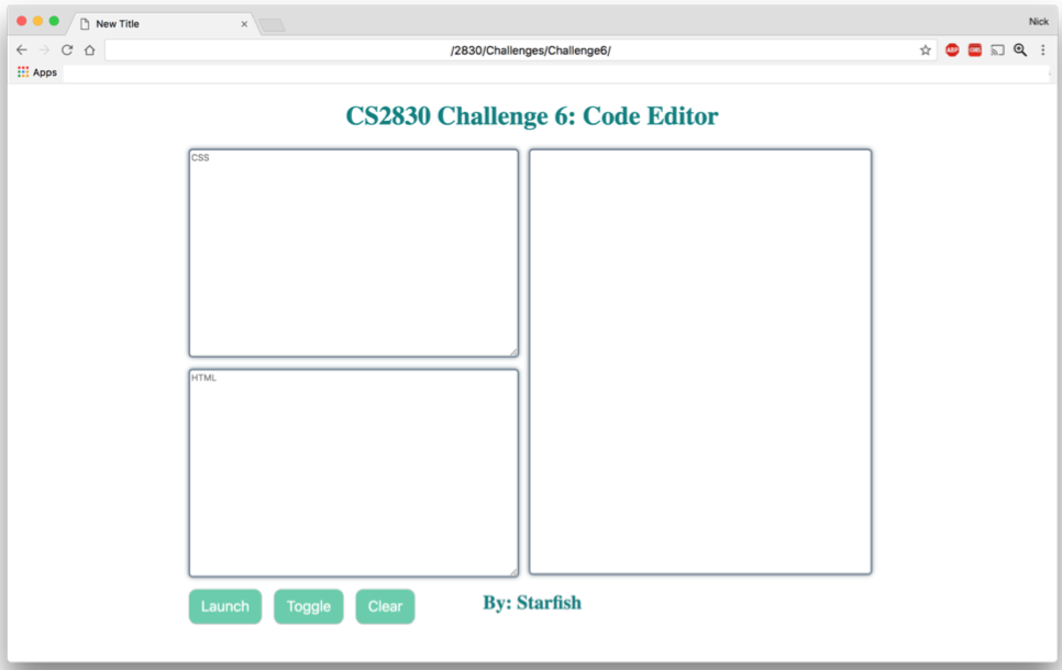 Using an HTML file with external CSS and JavaScript, | Chegg.com