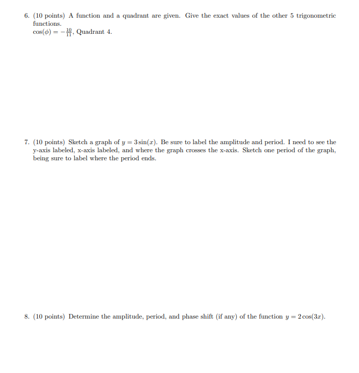 Solved I need help with math assignment, I am extremely | Chegg.com