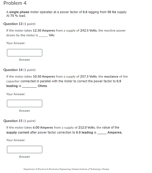 The Final Question Math Solved Please answer atleast the last question properly | Chegg.com