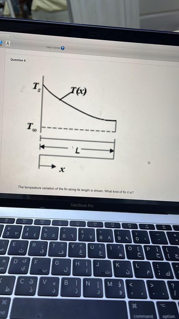 Solved The tempeature variation of the fin along its length | Chegg.com