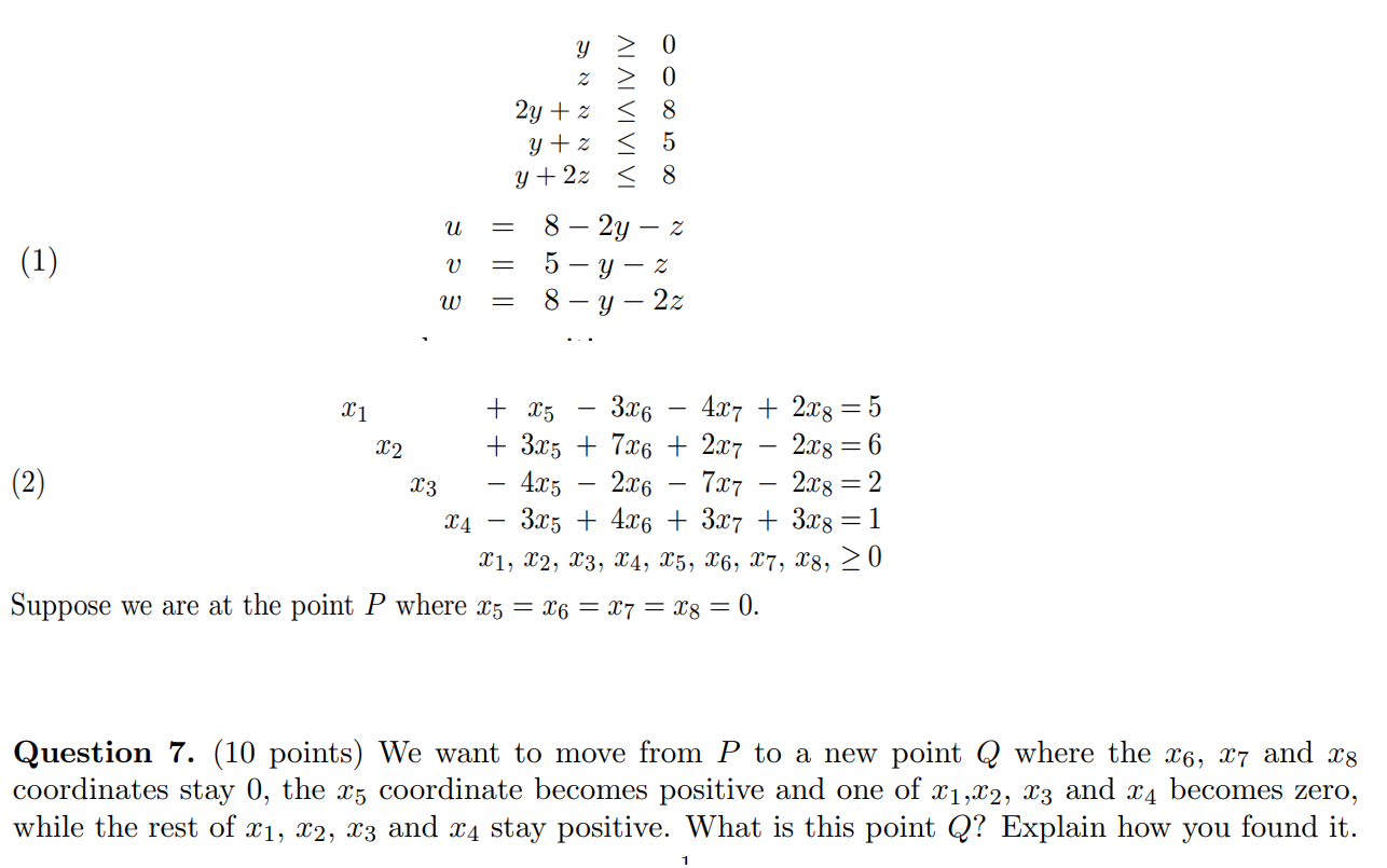 Solved Z 0 2y Z 8 Y Z Y 2z 8 8 2y 2 5 Y Chegg Com