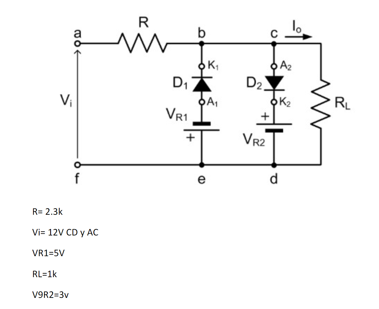 Solved D1 And D2 Are Silicon Diodes Question 1: Determines, | Chegg.com