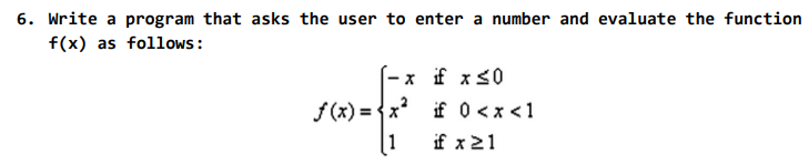 Solved 6. Write a program that asks the user to enter a | Chegg.com