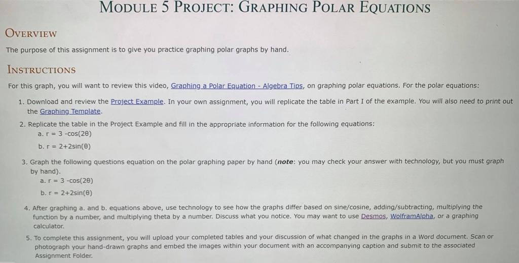 graphing calculator picture equations project